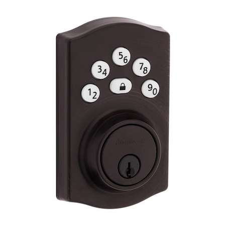 Kwikset ELECTRONIC DEADBOLT ZNC VB 992400-003